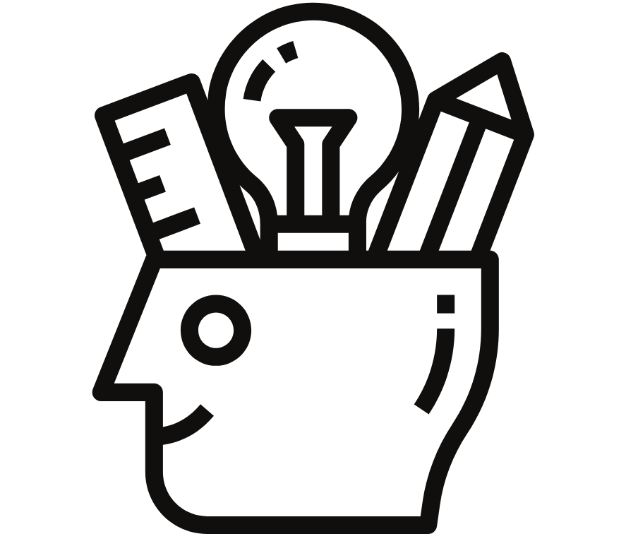 Kreatives Kind leben